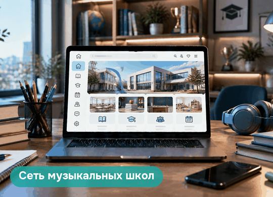 Обложка кейса: 1602 заявки по 126 рублей с поискового трафика для сети школ